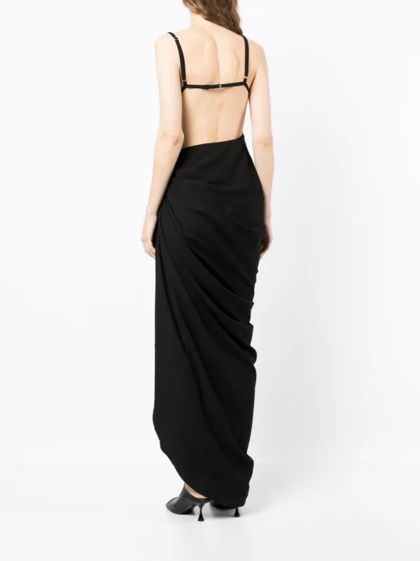 Jacquemus La Robe Saudade Longue Dress - Farfetch | Farfetch Global
