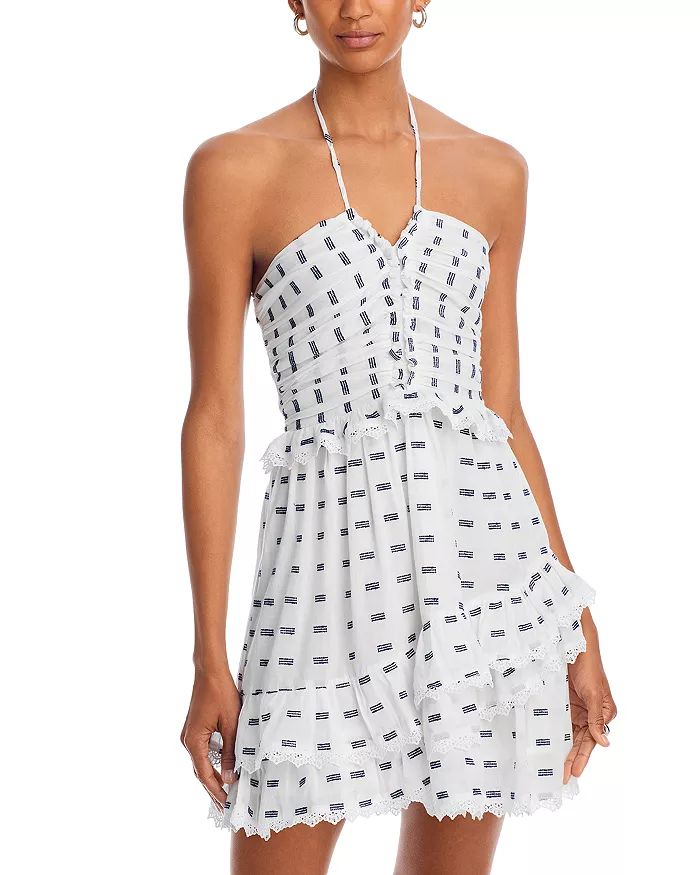Embroidered Halter Dress - 100% Exclusive | Bloomingdale's (US)