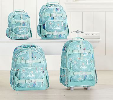 Mackenzie Aqua Disney Frozen Backpacks | Pottery Barn Kids