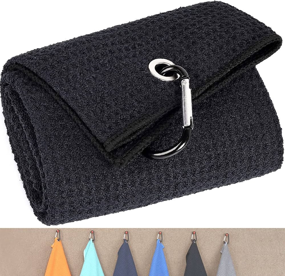 ???? ??? Golf Towel for Golf Bags for Men Women Microfiber Fabric Absorbs Wa... | Amazon (US)