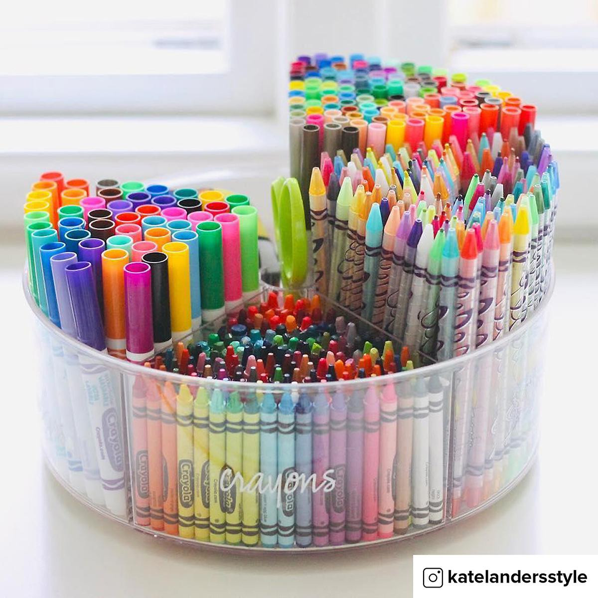 iDesign Linus Divided Lazy Susans | The Container Store