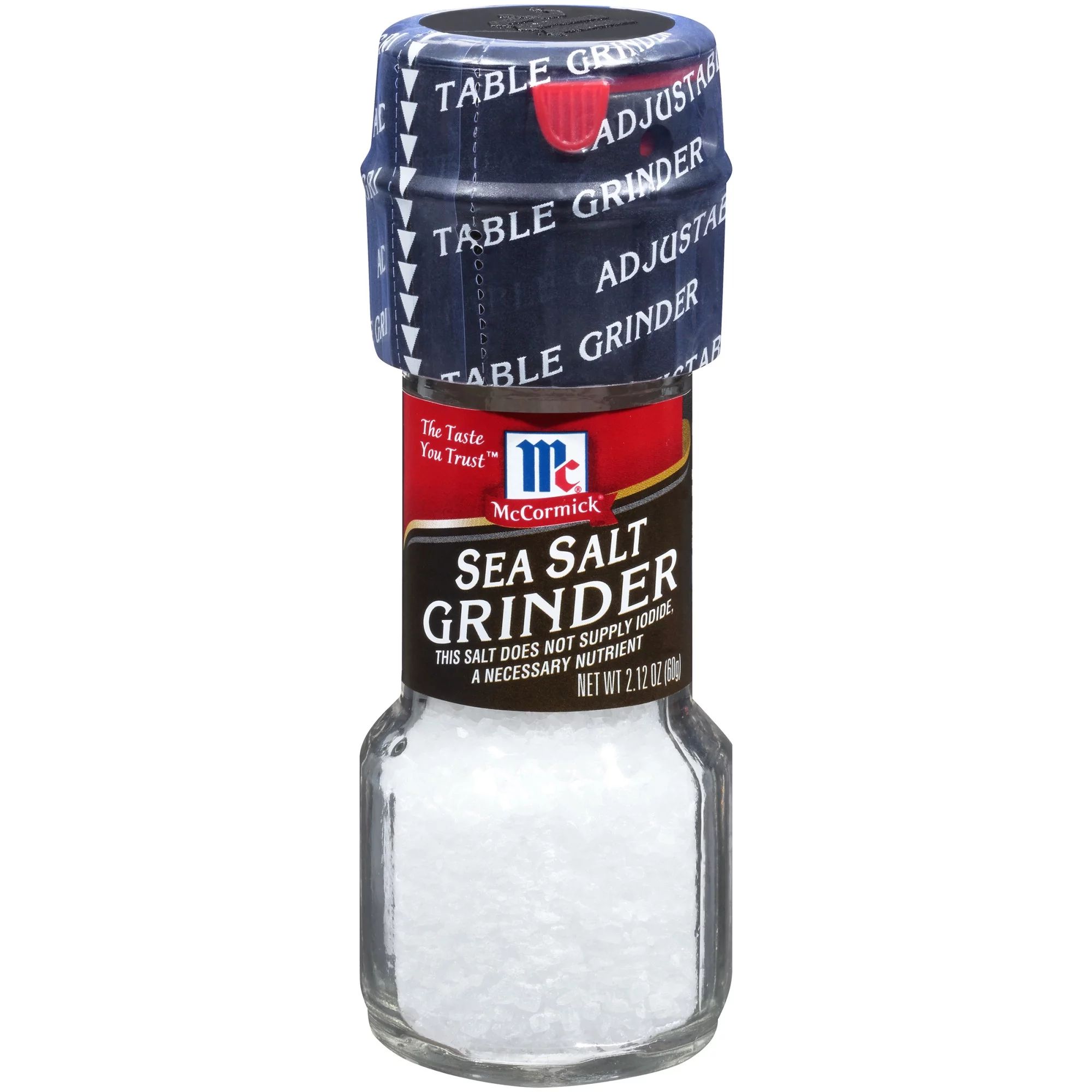 McCormick Sea Salt Grinder, 2.12 oz | Walmart (US)