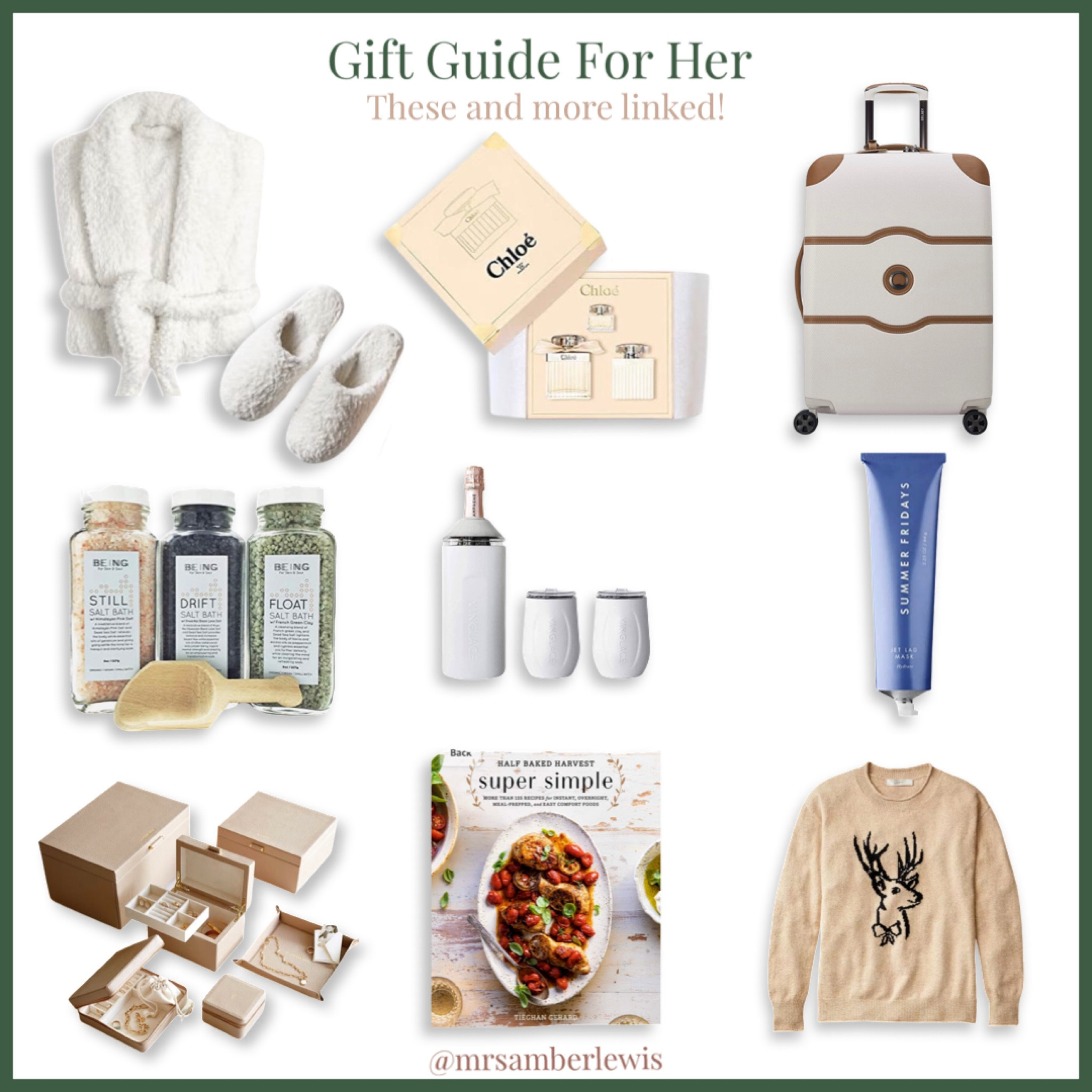 Gift Guide for her! More coming soon! Love that reindeer sweater, it’s on major sale! 

#LTKHoliday #LTKSeasonal #LTKunder100