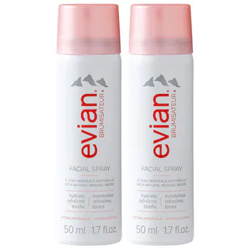 Brumisateur® Natural Mineral Water Facial Spray Travel Duo - Evian | Sephora | Sephora (US)