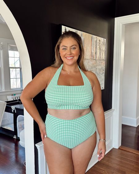 Love this halter, high waisted two-piece! Still provided a good amount of support for the chest and is so flattering. Use code SPLISH50 for 50% off swim & 40% off everything else! @landsend #MyLandsEnd #ad

#LTKswim #LTKmidsize #LTKstyletip