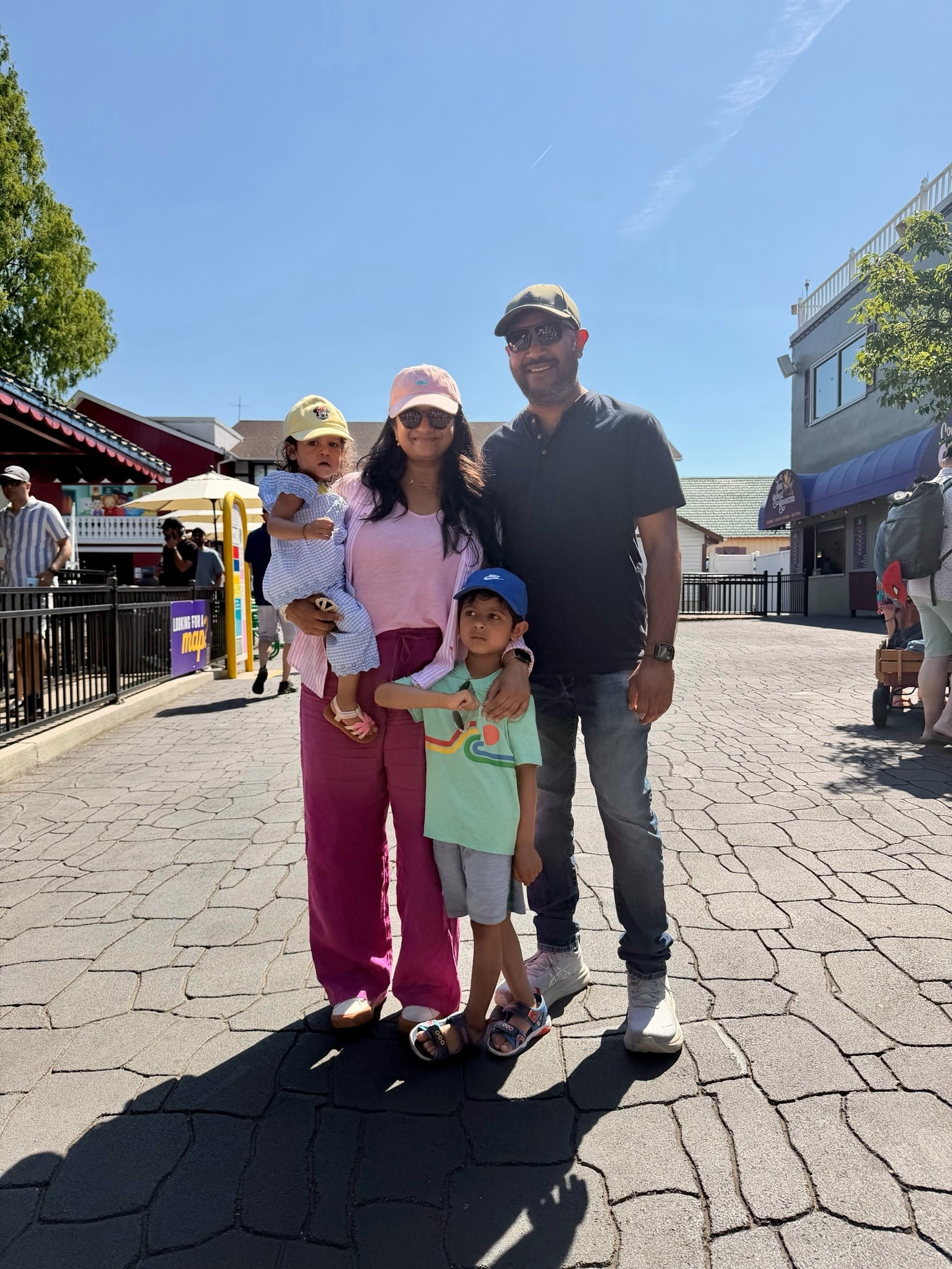 Summer vacation family  outfit ideas 
J.crew Solely Linen pants in pink - Size- S (fits loose so  size down)
Pink tank sin size S 
Marshall’s linen heart print shirt (linked similar one)

#LTKootd #LTKTravel #LTKKids