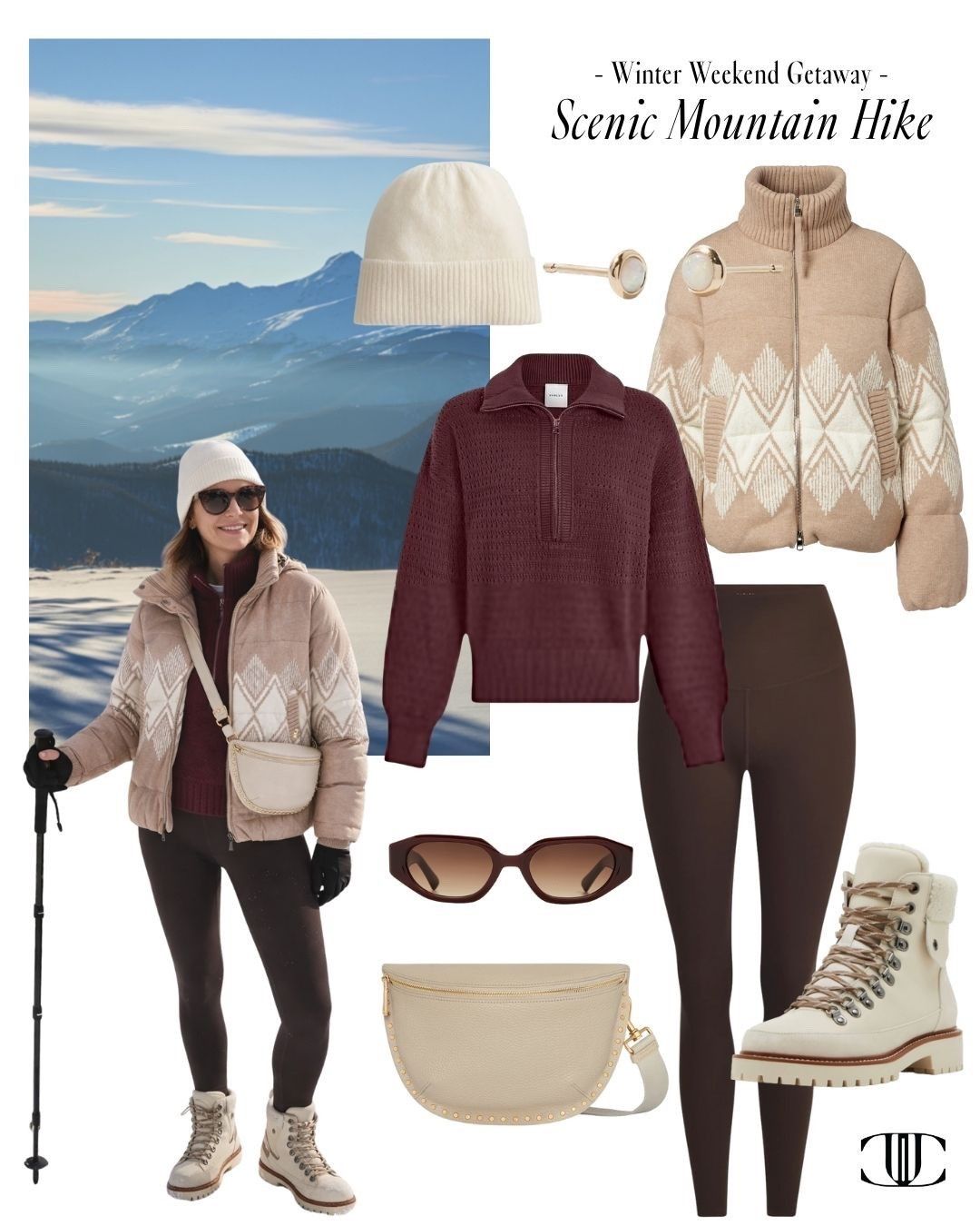 Winter weekend, styled. ❄️ From scenic mountain hikes and cozy fireside cocktail hours to laid-back shopping strolls in town, this edit covers every moment of a cold-weather escape. Think warm layers, polished knits, chic outerwear, and comfortable shoes you’ll actually want to wear all weekend. Save this for your next getaway and tap to shop each head-to-toe look. ✨

#LTKStyle #WinterGetaway #WeekendOutfits #ColdWeatherStyle #TravelStyle #CozyChic #WhatToWear #

#LTKootd #LTKTravel #LTKOver40