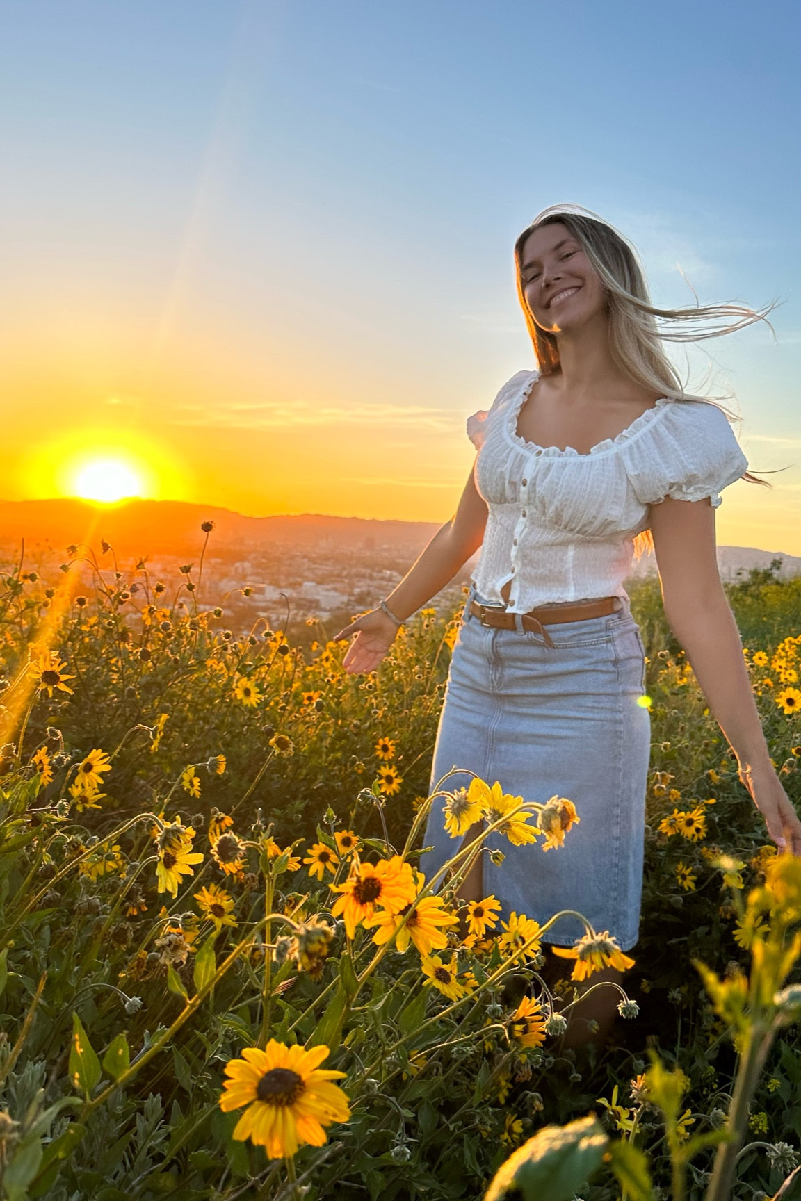 A Superbloom and the perfect spring/summer look!

Jean skirt, peasant blouse, cottage core, costal cowgirl, spring outfit, transitional outfit 

#LTKfit #LTKSeasonal