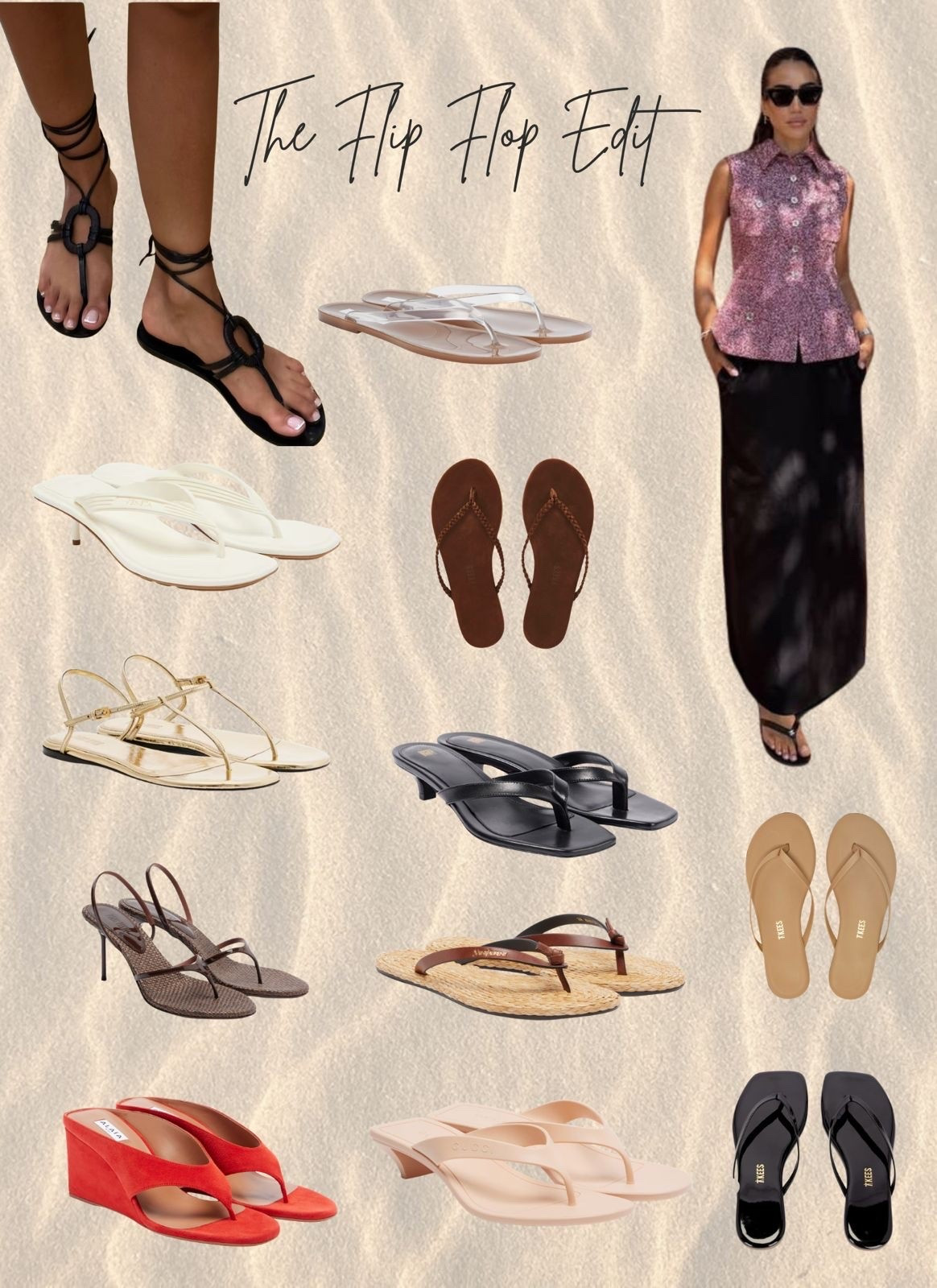 Best flat and heeled flip flops for this summer☀️#flipflops

#LTKgrwm #LTKootd
