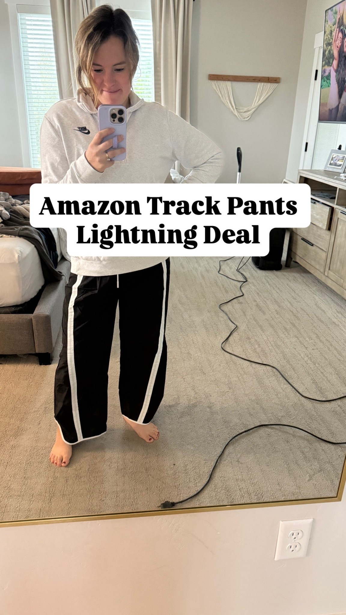 Been wanting to jump on the track pant trend because there were my childhood, but the worst if you were playing heads up 7 up. These are on lightning deal with Amazon!

#LTKFamily #LTKFindsUnder50 #LTKSeasonal