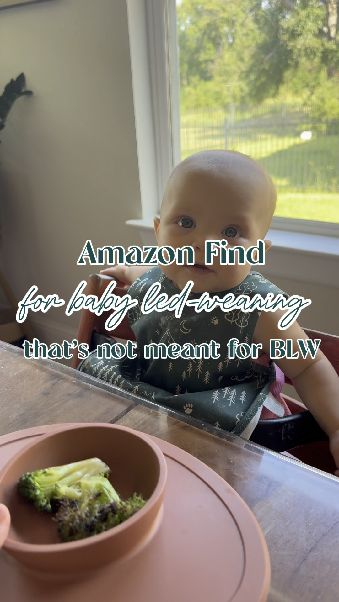Hack to having my baby eat at our table