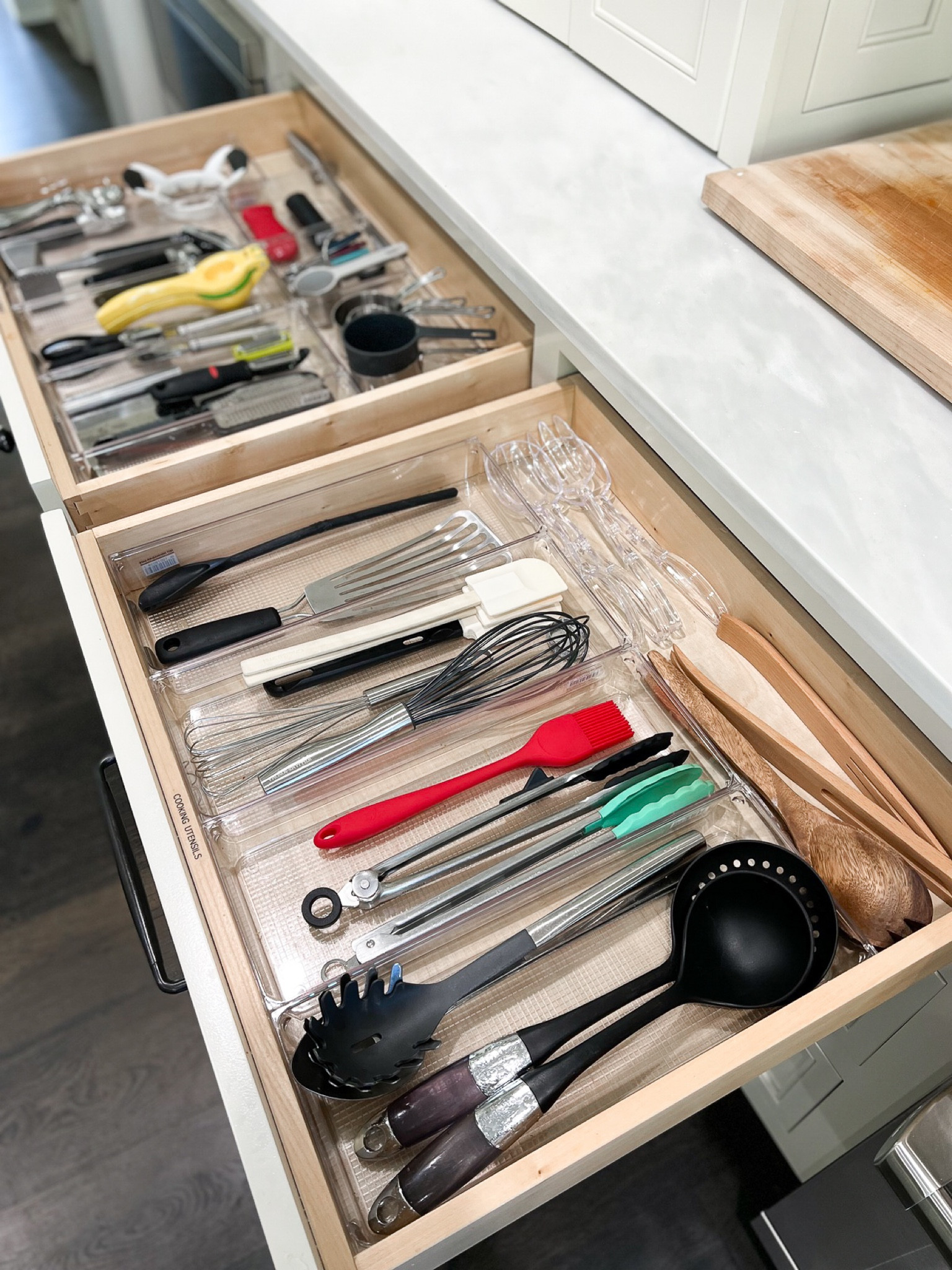 This Container Store product checks all of our boxes when it comes to drawer organizers:
✅ straight edges so the individual organizers sit flush with one another 
✅ grips on the bottom so they stay put in your drawer
✅ variety of sizes to fit any space 

We use them in almost every space we organize, so you know they’re the real deal! 

#LTKhome #LTKunder50 #LTKFind
