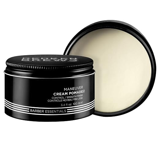 Redken Brews Cream Pomade For Men, Medium Hold, Natural Finish 3.4 Ounce | Amazon (US)