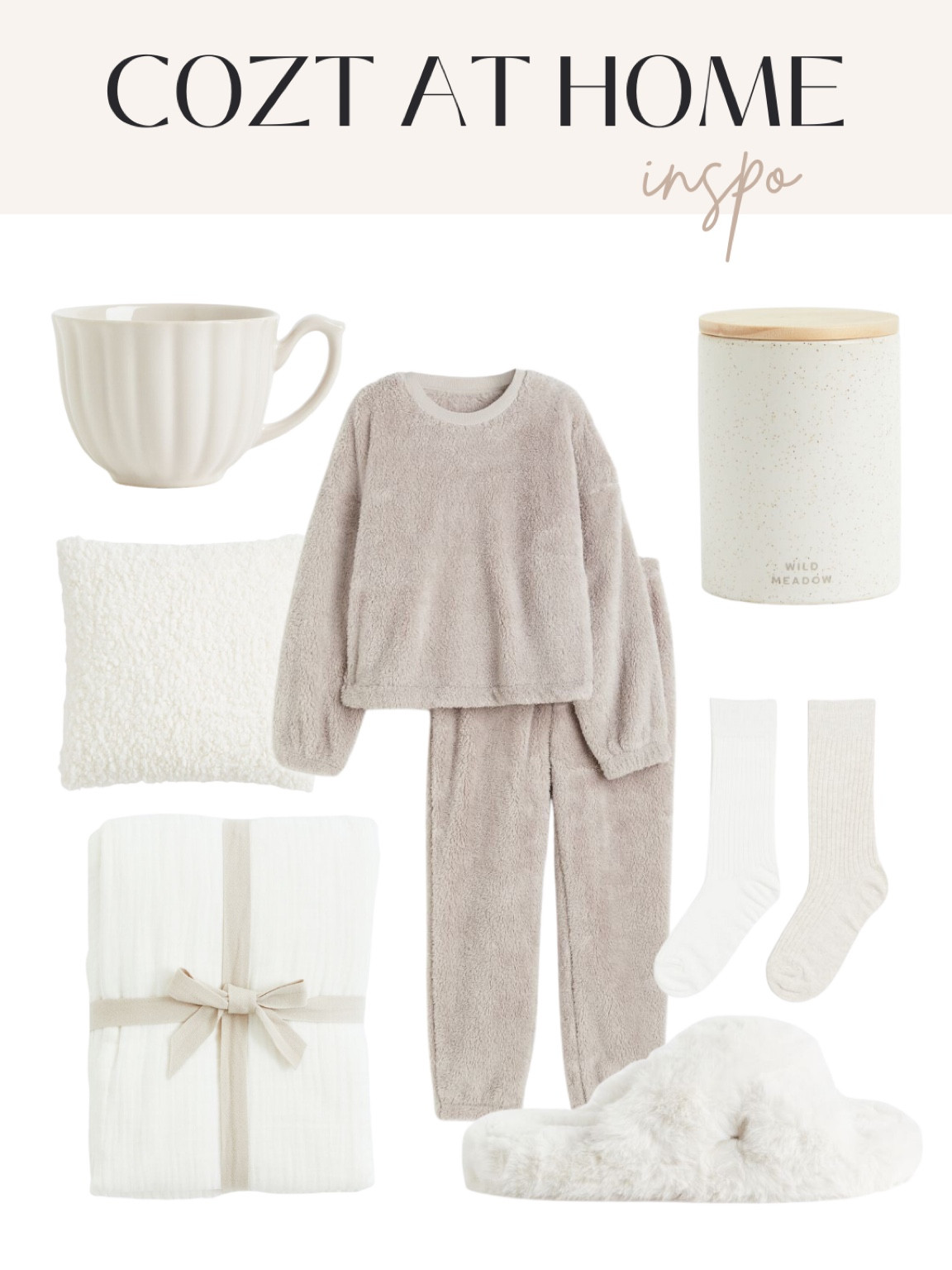Cozy at home inspo 🧸

Autumn outfit, teddy pijama, scented candle, pack of socks, beige slippers, porcelain mug, bed set, loungewear, teddy pillow, Nederland. 

#LTKhome #LTKSeasonal #LTKeurope