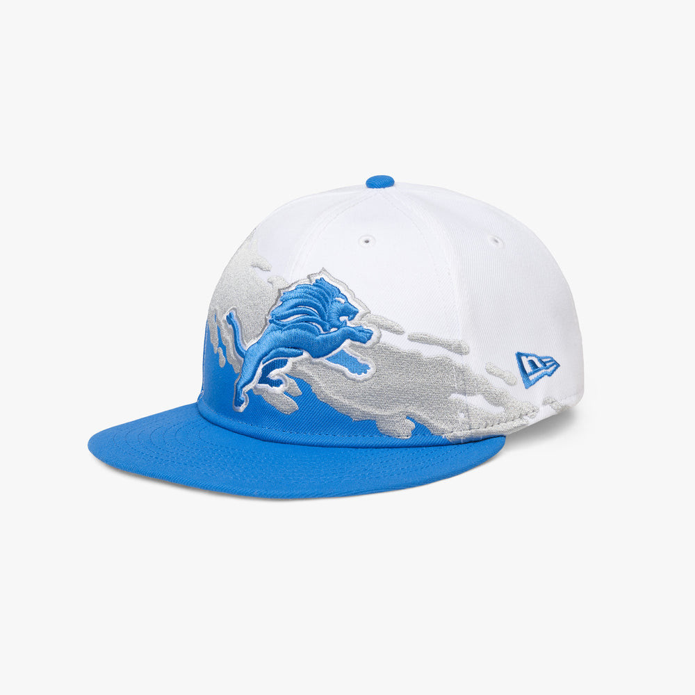 HOMAGE x New Era Detroit Lions Retro 9FIFTY Color Splash Hat | Homage