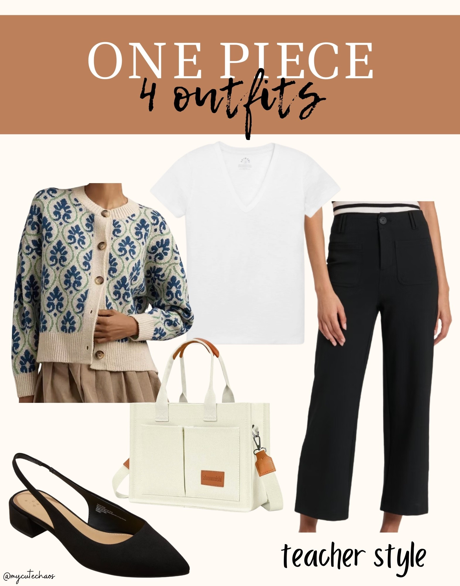 Teacher outfit idea, teacher style
Spring teacher outfit
Spring business style, workwear outfit, office wear style
Black dress pants, spring sweater, basic white tee, black slingback shoes, spring shoes, tote bag, teacher bag

#LTKootd #LTKWorkwear