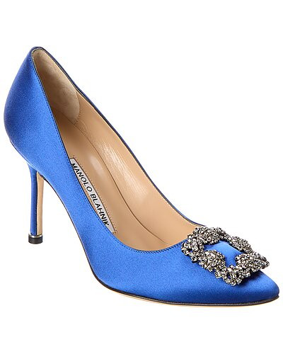 Hangisi 90 Satin Pump | Gilt & Gilt City
