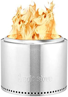 Solo Stove Bonfire Fire Pit - Large 19.5 Inch Stainless Steel Outdoor Smokeless Firepit | Portabl... | Amazon (US)