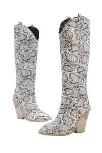 'Jamie' Heeled Snakeskin Boots (3 Colors) | Goodnight Macaroon