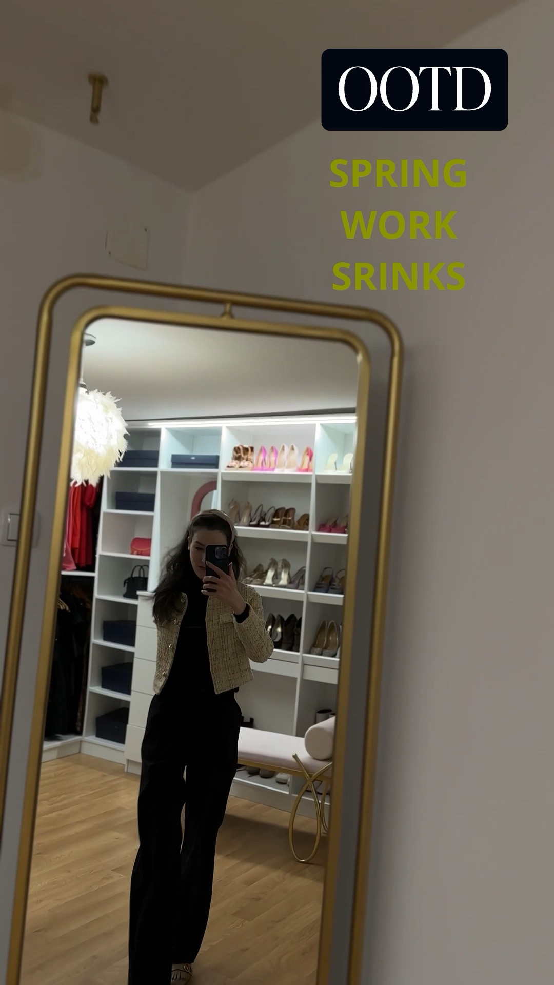 Boujee spring outfit with tweed jacket, butter yellow tweed jacket and wide-leg pants, wide-legs pants and tweed jacket, business casual, night out with girlies, casual dinner outfit

#LTKWatchNow #LTKSeasonal #LTKWorkwear