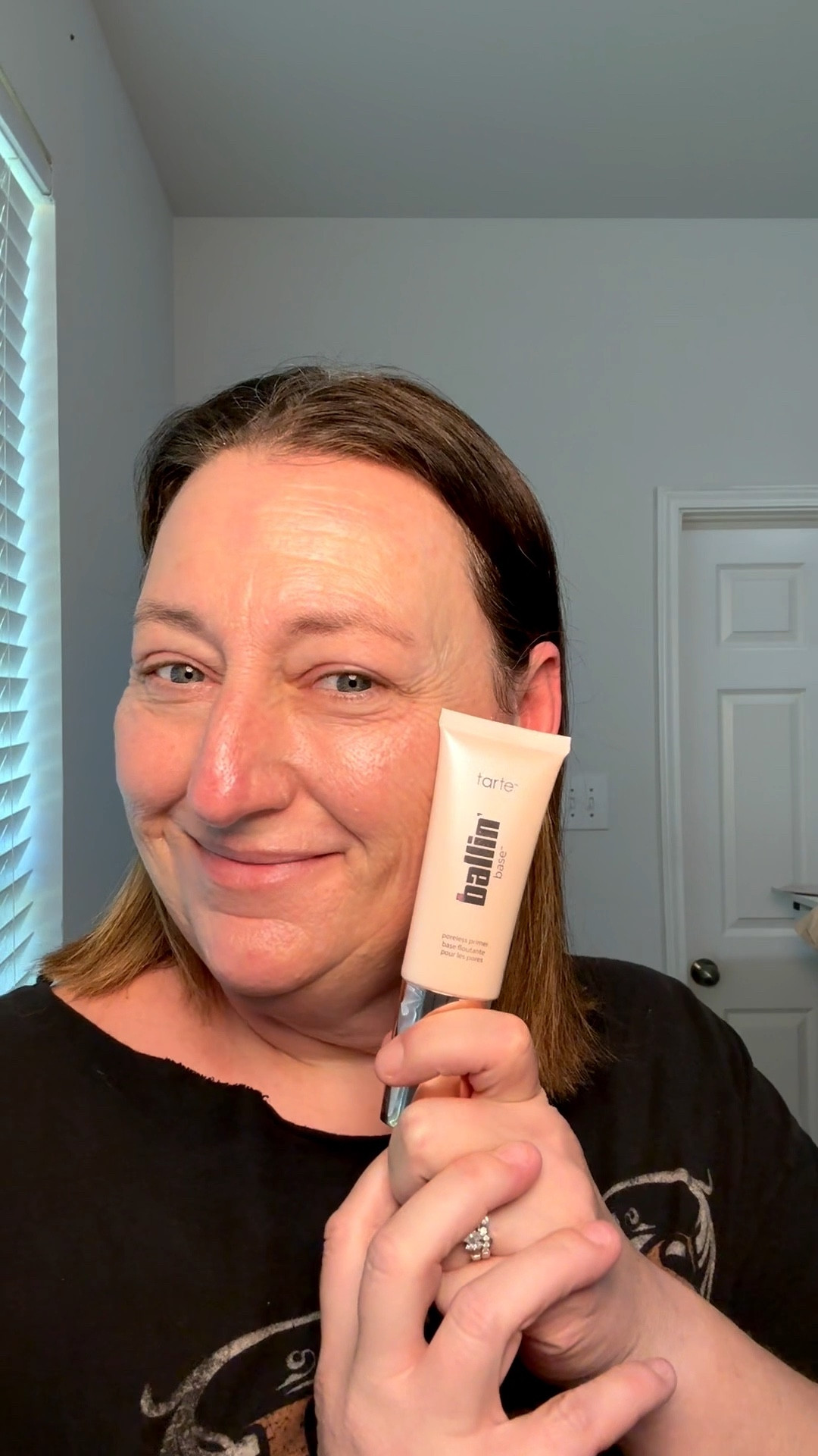 Okay I’m officially OBSESSED 😍 The Ballin’ Base primer from @Tarte is that girl. The roller balls are SO cooling, it glides on like butter, and tell me why it lowkey snatches your face a little?? 👀✨

Immediately earned a spot on my must-haves list 💄 #LTKbeauty #makeupmusthaves

#LTKgrwm