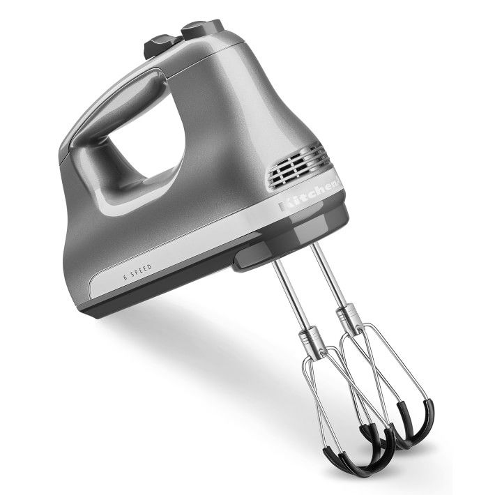 KitchenAid® 6 Speed Hand Mixer with Flex Edge Beaters | Williams-Sonoma