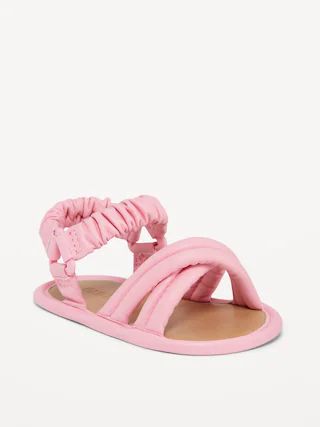 Cross-Strap Puffy Sandals for Baby | Old Navy (US)
