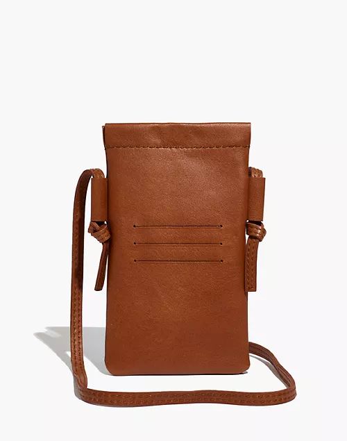 The Leather Smartphone Crossbody Bag | Madewell