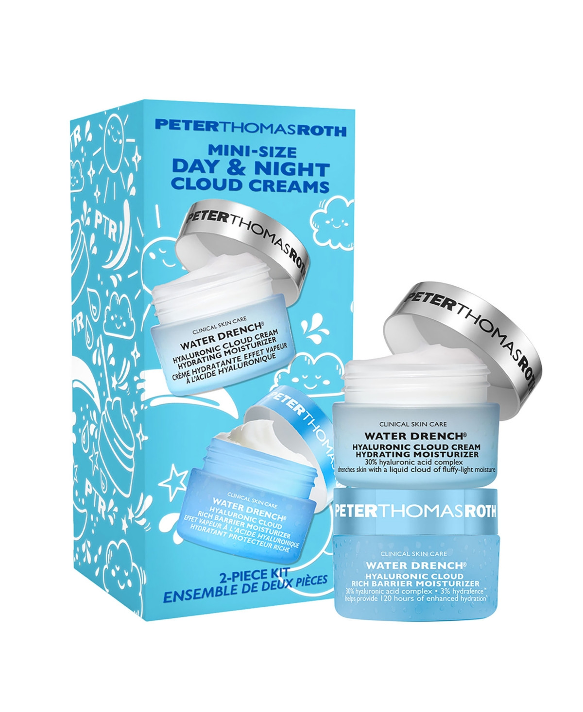 Peter Thomas Roth Mini-Size Day & Night Cloud Creams 2-Piece Kit | Macy's