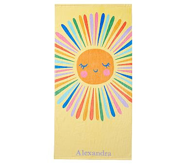 Sun Kid Beach Towel | Pottery Barn Kids