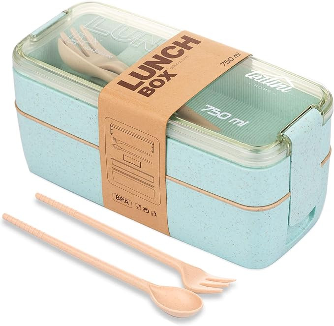 TARLINI Kids Bento Box | Leakproof Lunch Containers | Cute Lunch Boxes for Kids With Utensils, Ch... | Amazon (US)