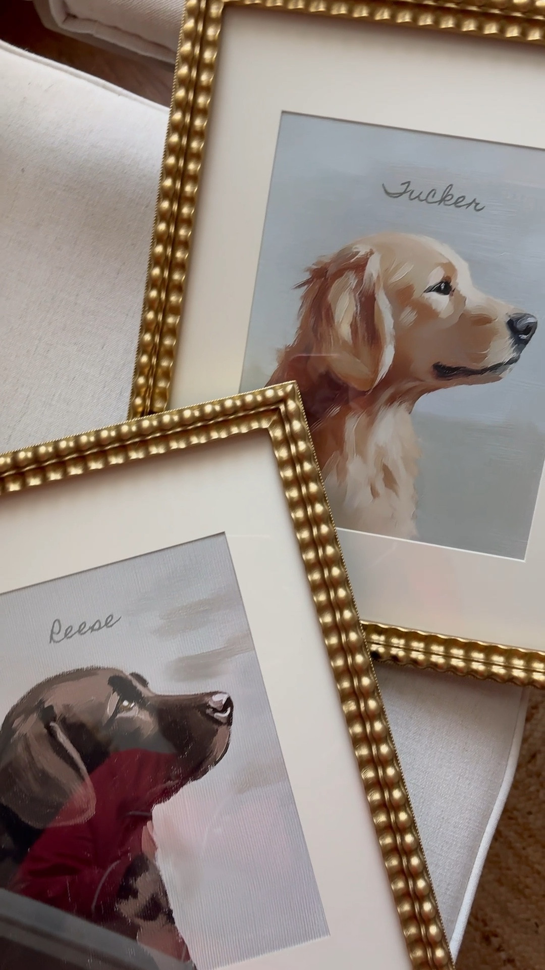 These prints of my boys make me so happy! I found the frames at Homegoods, but if I didn’t have them, I would have used the oval ones I tagged from Amazon.

#LTKFamily #LTKHome
