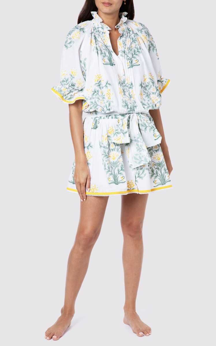 Japanese Floral Print Blouson Dress | Moda Operandi (Global)