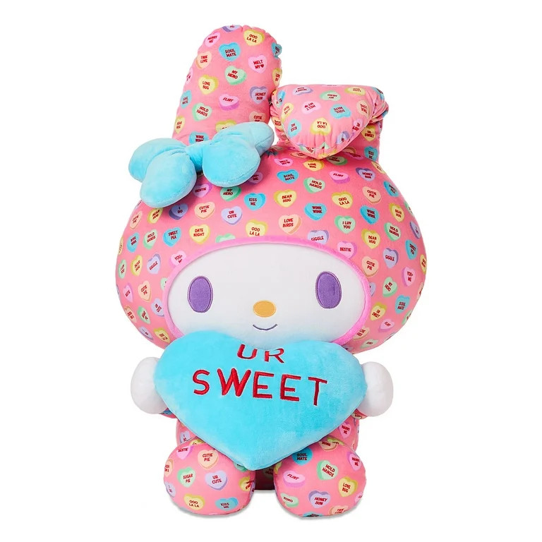 Extra Large 20" Sanrio My Melody™ Plush in Sweethearts Candy Onesie | Walmart (US)