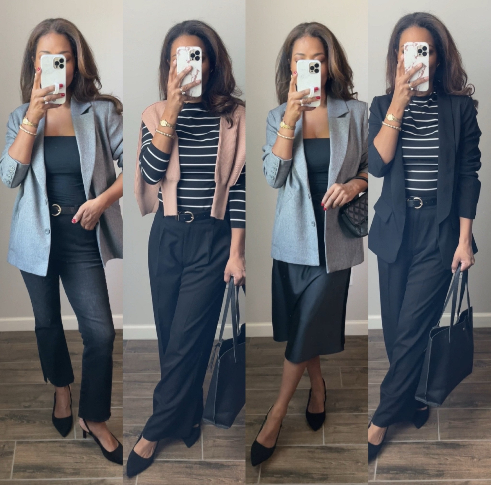 Multiple work outfits using similar pieces! Wearing a small in everything. Grey blazer runs large so stay TTS in that  


#LTKFindsUnder100 #LTKWorkwear #LTKFindsUnder50