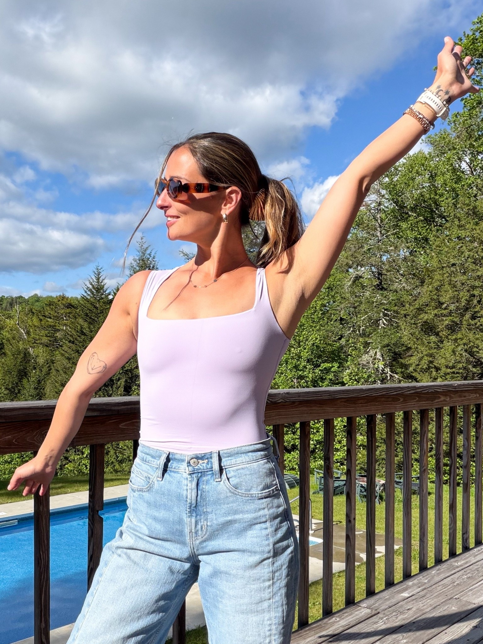 Loving lilac this season! This top is seamless, so soft, and stylish! Perfect with just about any bottoms and true to size

#LTKootd #LTKgrwm #LTKmomlife