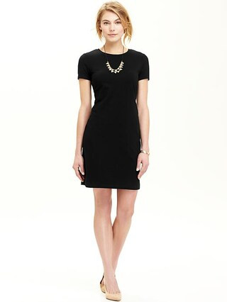 Old Navy Womens Jersey Shift Dresses Size L Tall - Blackjack | Old Navy US