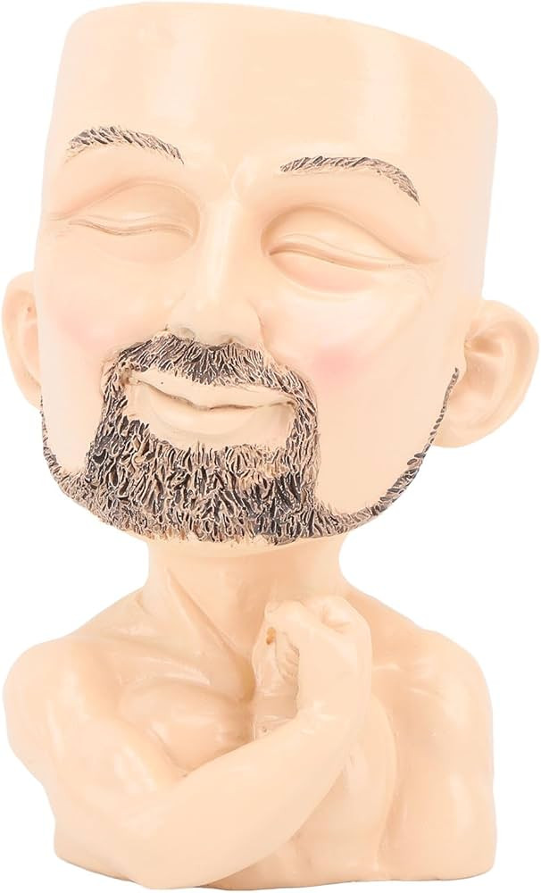 Face Flower Pots, Head Planter Pot Face Planters Pots Head Head Flower Pot Flower Pot Head Plante... | Amazon (US)