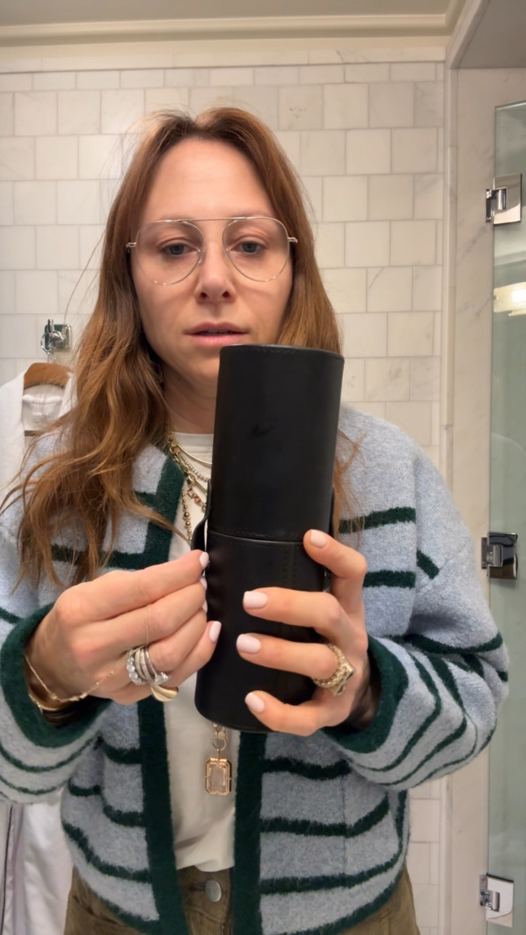 One of my favorite travel tools that I never leave home without is this travel makeup brush case that doubles as a countertop cup.  So simple and so necessary!!!!

#LTKActive #LTKTravel #LTKFindsUnder100