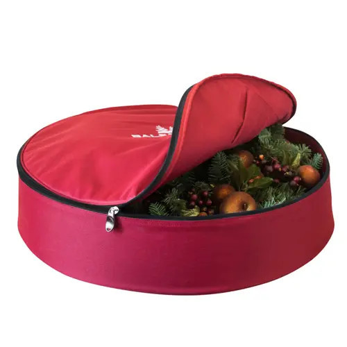 Balsam Hill Wreath Storage Bag in Red at Nordstrom | Nordstrom