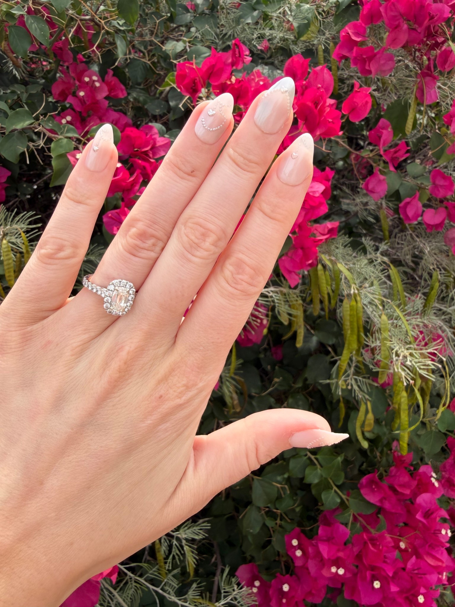 Princess Heart Press-On Nails 🩶

#LTKdayinmylife #LTKBeauty