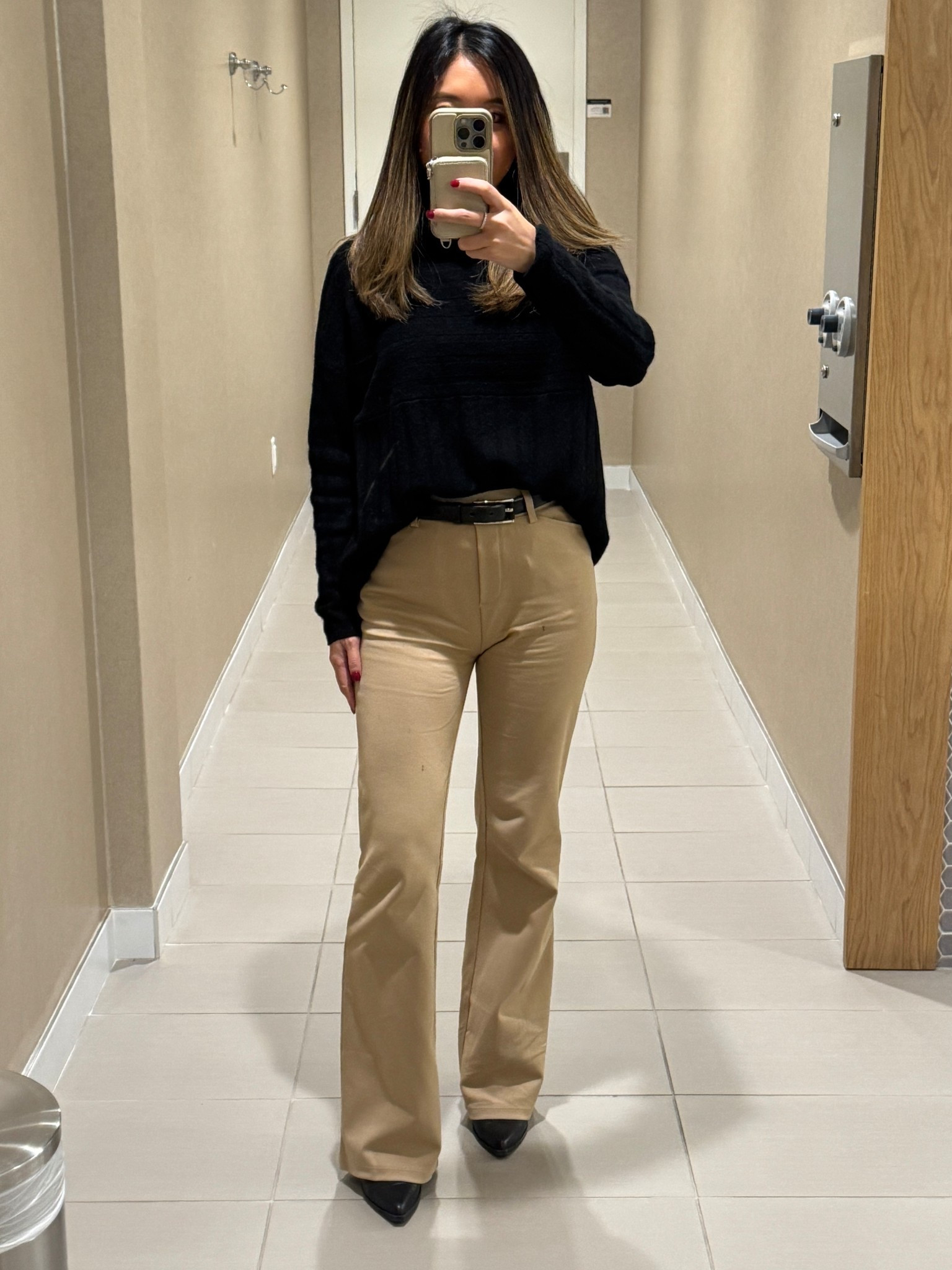 Flattering bootcut trouser pants for the office 🤗

#LTKWorkwear #LTKootd #LTKFindsUnder50