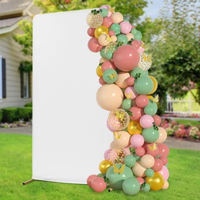Wedding Backdrop Stand with Cover | Wayfair North America