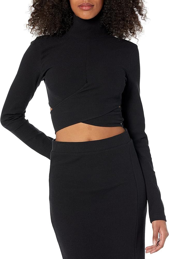 Amazon.com: The Drop Porsha Williams x Women's Black Twisted Waist Knit Top, XS : Clothing, Shoes... | Amazon (US)