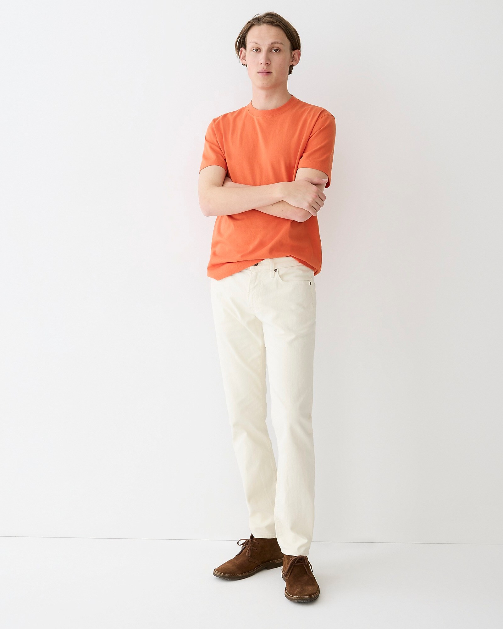 484 Slim-fit garment-dyed five-pocket pant | J. Crew US