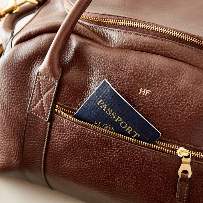 Harvey Leather Overnighter | Mark and Graham | Mark and Graham