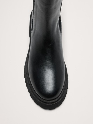 Italian Leather Tall Chelsea Boot | Banana Republic (US)