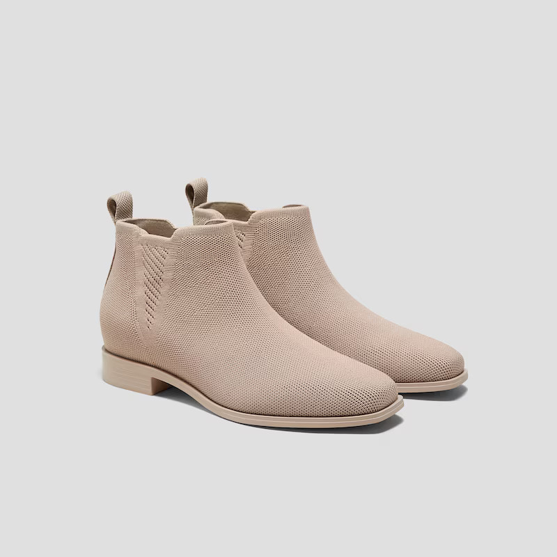 Square-Toe Slip-On Chelsea Boots (Ryan Slip-On) | VIVAIA