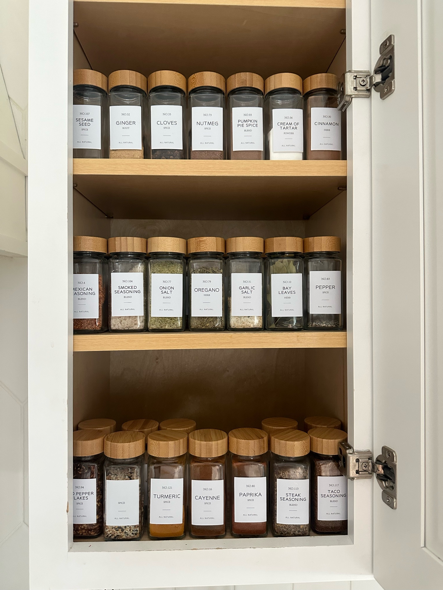 Spice cabinet organized 

#LTKfamily #LTKhome #LTKFind