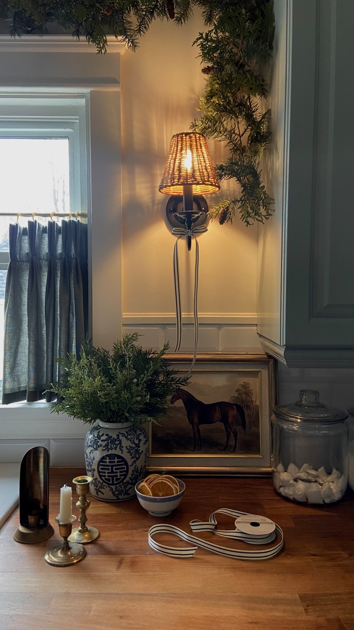 Christmas decor starting to come together in the kitchen! 

#LTKSeasonal #LTKHome #LTKHoliday